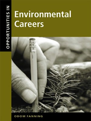 cover image of Opportunities in Environmental Careers